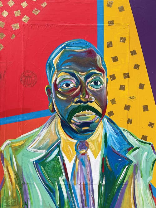 Picture of Symbolic Representation of Jacob Lawrence