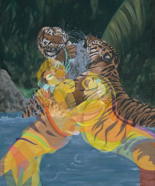 Picture of Dancing Tigers