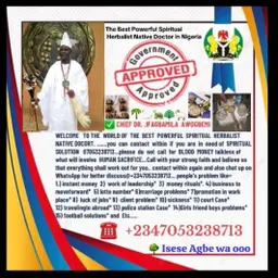 Avatar for The Best And Most Powerful Traditional Spiritual Herbalist And Native Doctor In Nigeria+2347053238713