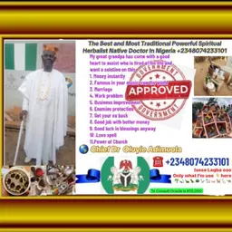 Avatar for The Real and Best Powerful Traditional Spiritual Herbalist And Native Doctor In Nigeria +2348074233101
