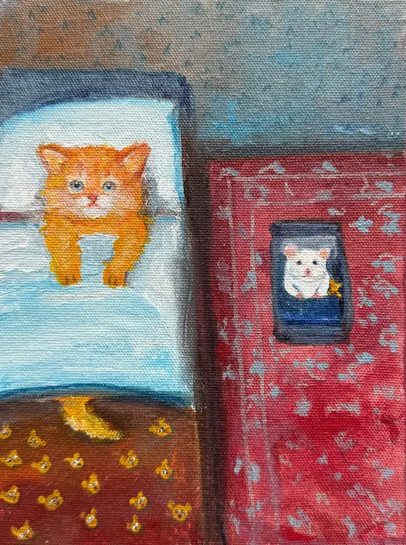 Image for Ginger cat and mouse