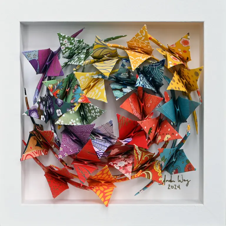 Image for Colourful Dance of Cranes - Small