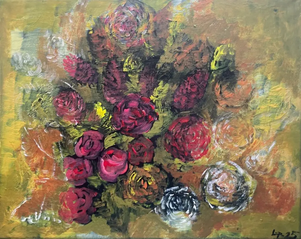 Image for Roses in the green garden