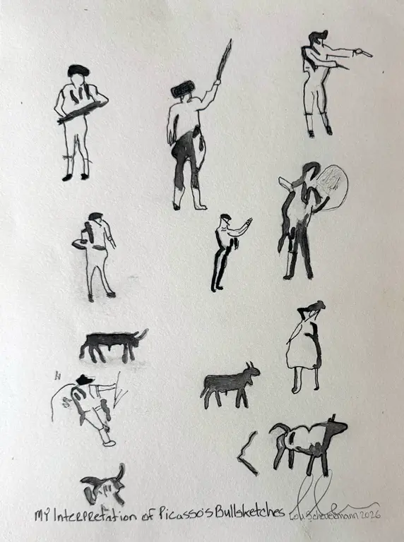 Image for Picasso’s Bull Sketched