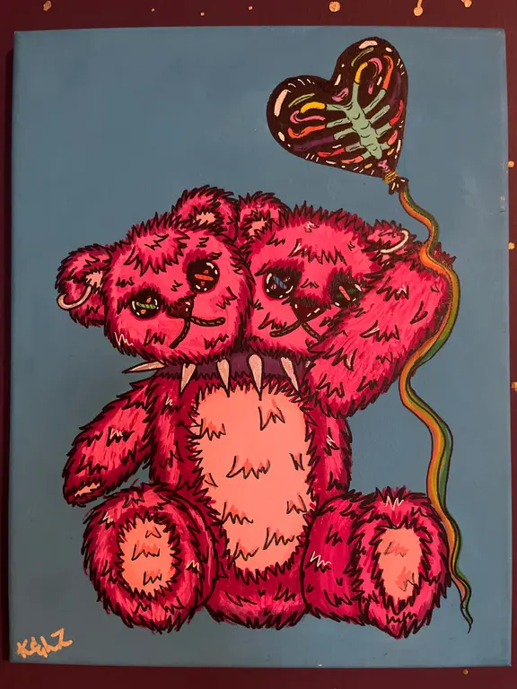 Image for Two-Headed Teddy Bear
