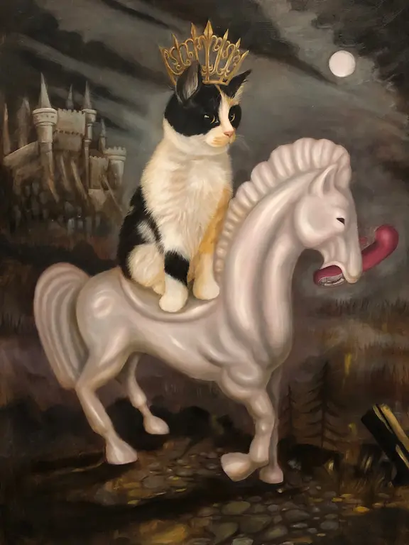 Image for The cat on the white horse