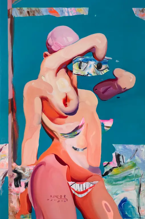 Image for "Homage to Willem de Kooning" (Woman 2)