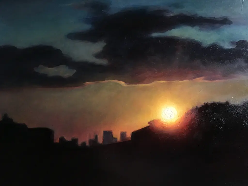 Image for Sunset over Manhattan