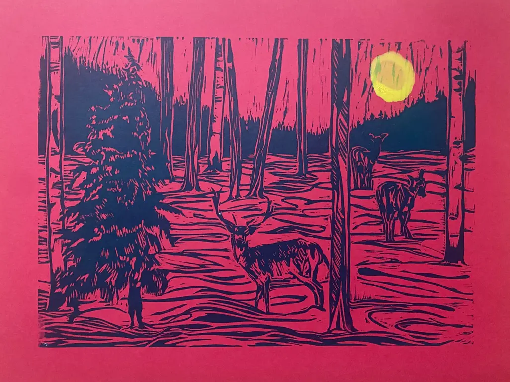 Image for Evening deer