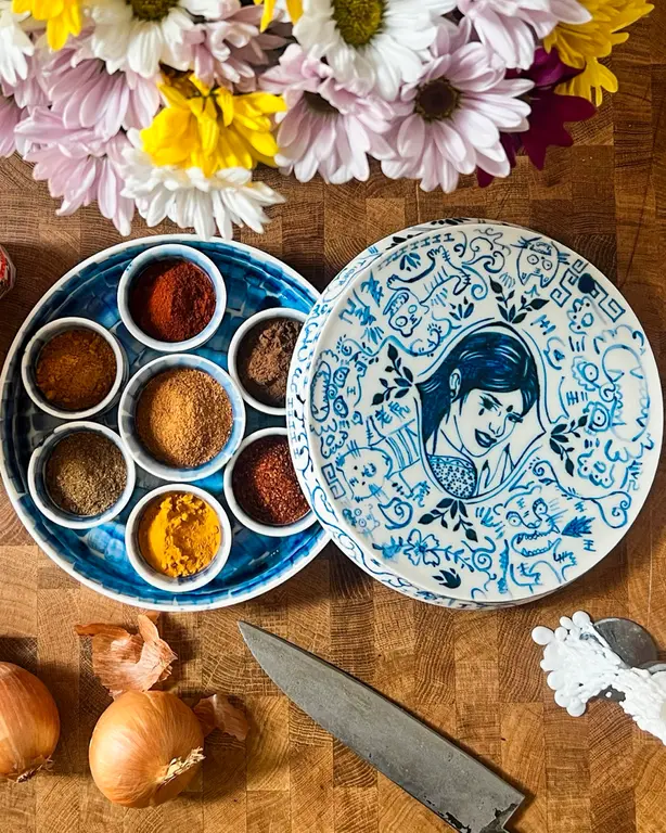 Image for The Porcelain Masala Dabba