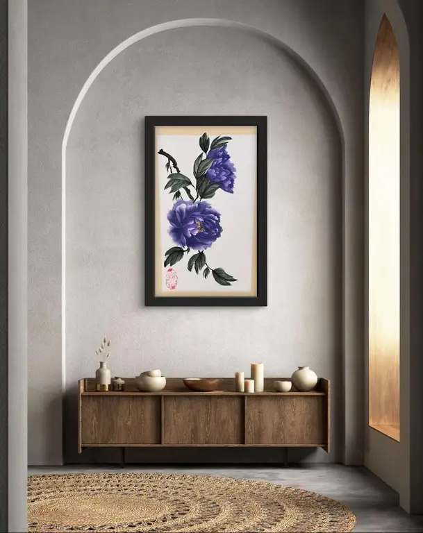 Image for China's national flower Peonies