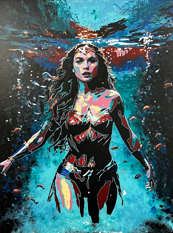 Image for I’m the man who can: Portrait of Wonder Woman