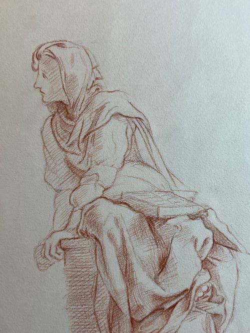 Picture of Raffael study 2 drawing