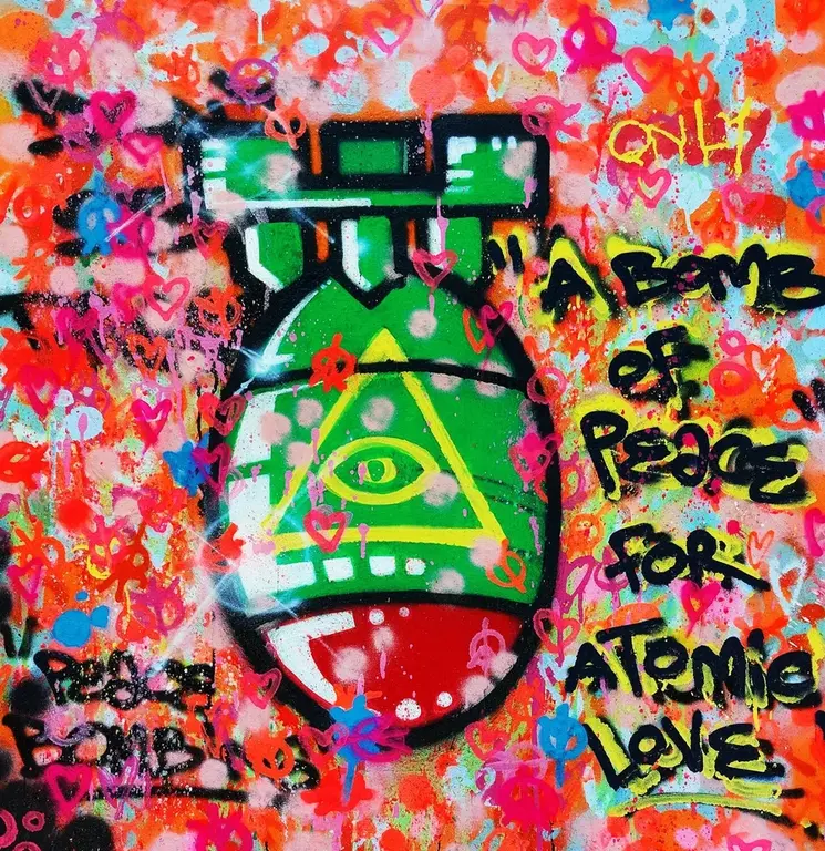 Image for A Bomb of Peace for Atomic Love