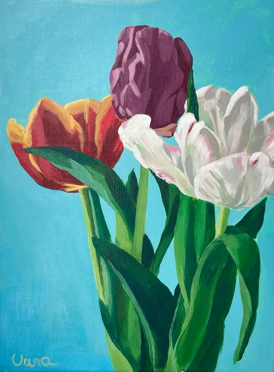 Image for Three Tulips