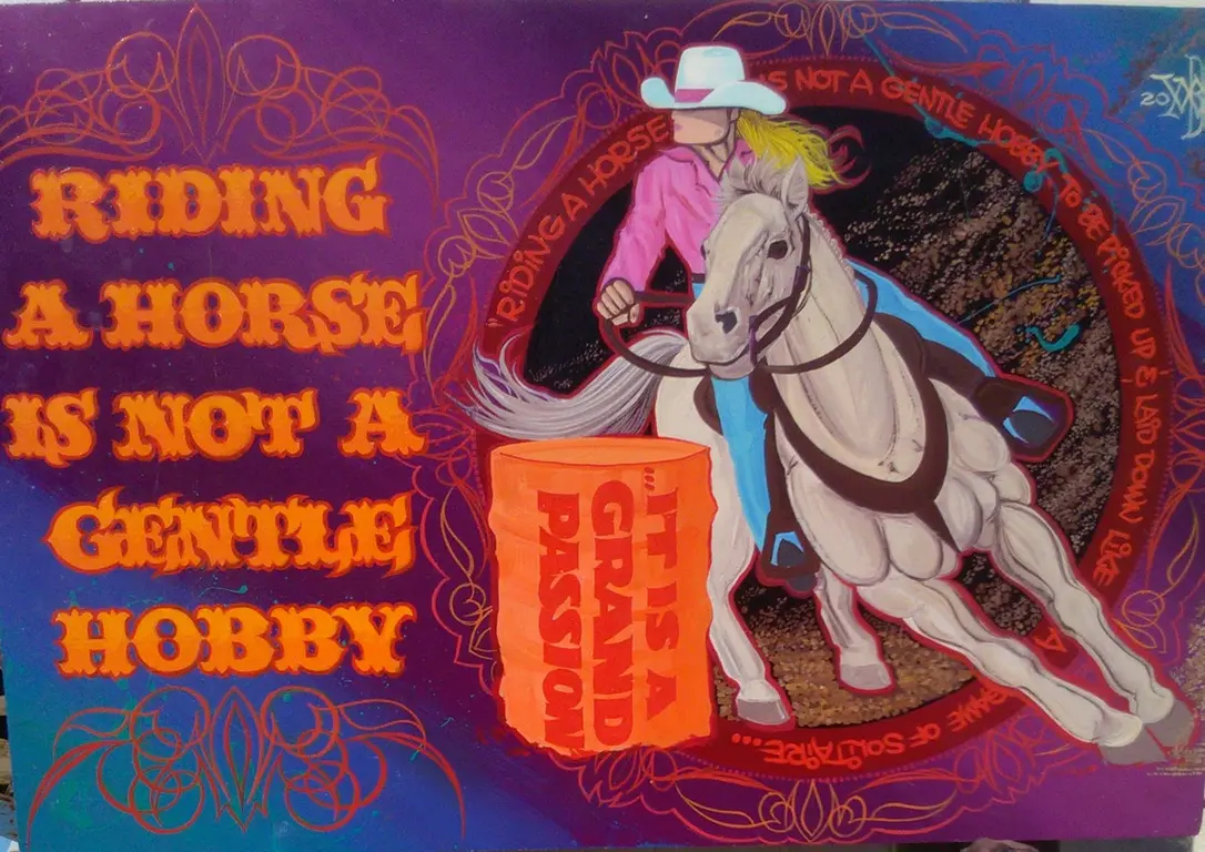 Image for Riding A Horse Is Not A Gentle Hobby