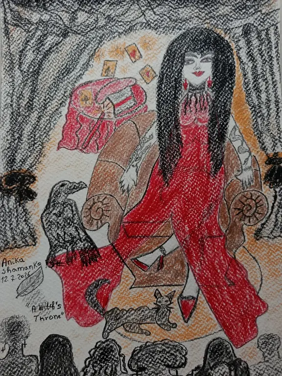 Image for A witch's throne