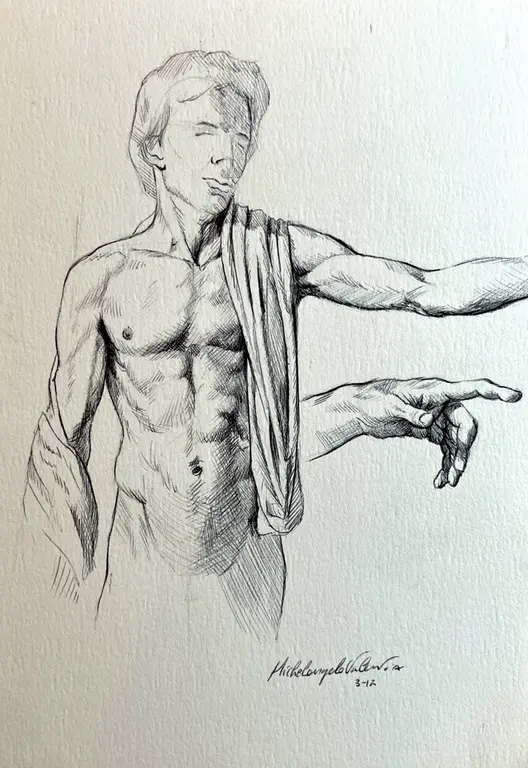 Image for Pen torso drawing