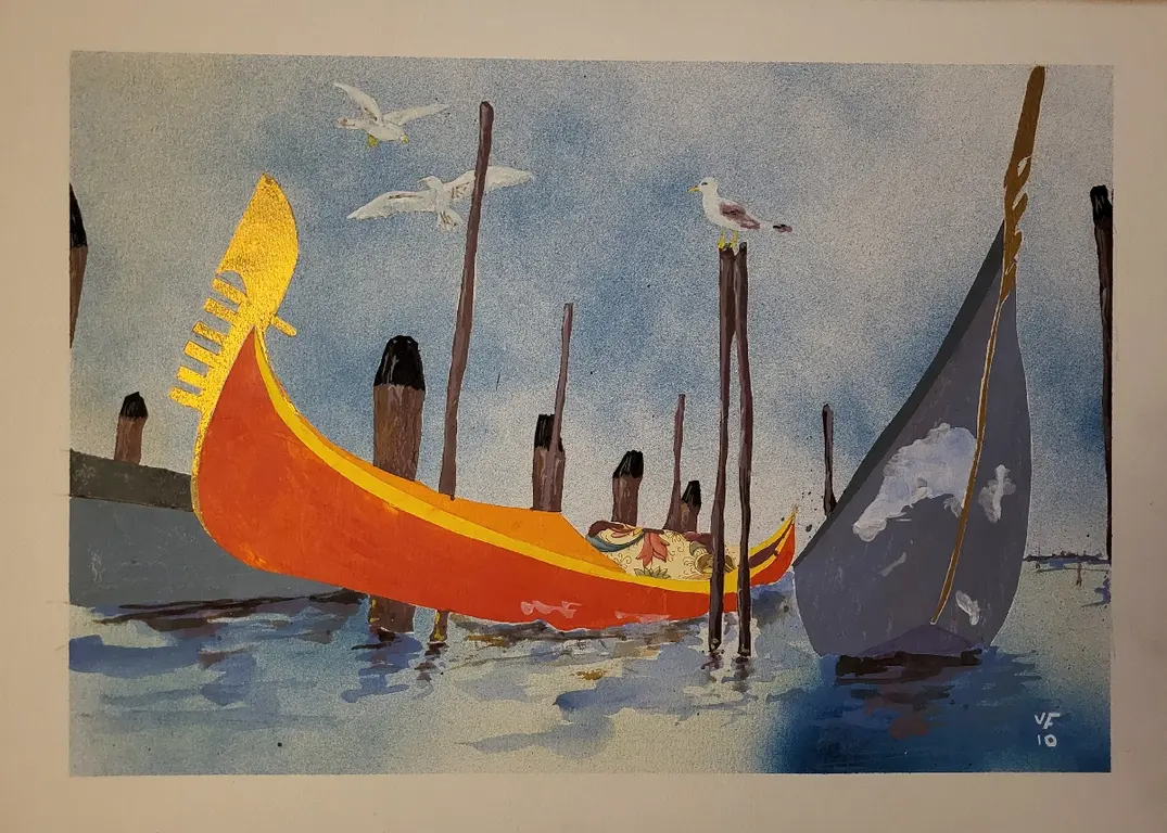 Image for The Gondolas of Venice