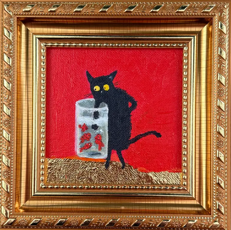 Image for Cat with fish