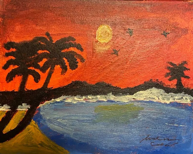 Image for Hazy Hawaiian Sunset
