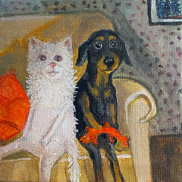 Image for Cat and dog