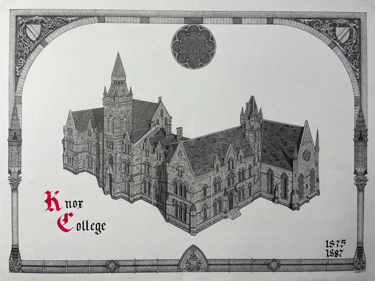 Picture of Knox College: Perspective View