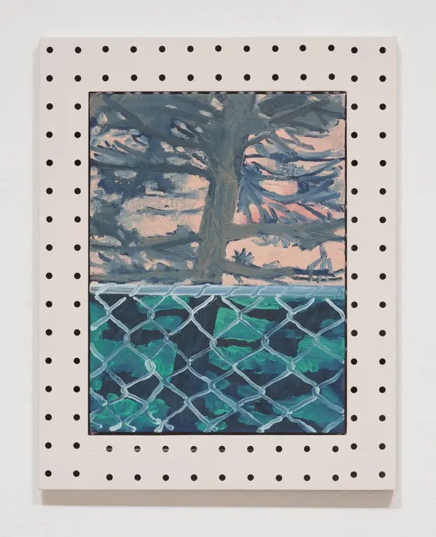 Image for A Tree on a Fence