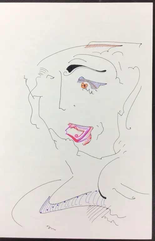 Image for Untitled (with red lips)