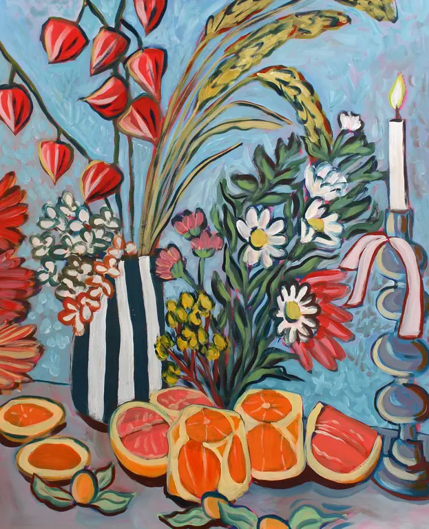 Image for Oranges and Flowers