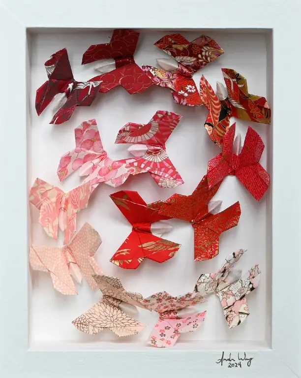 Image for Pink and Red Butterflies II