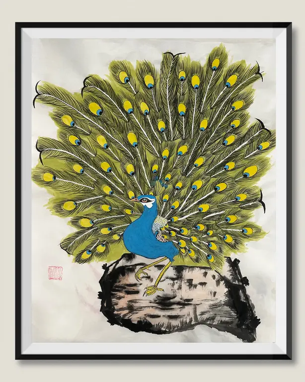 Image for Male peacock