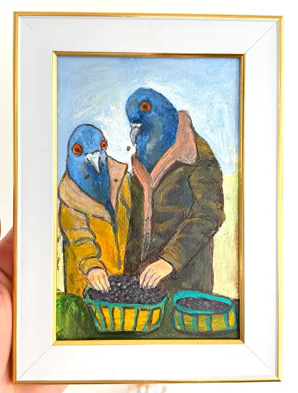 Image for Pigeon and sunflower seeds