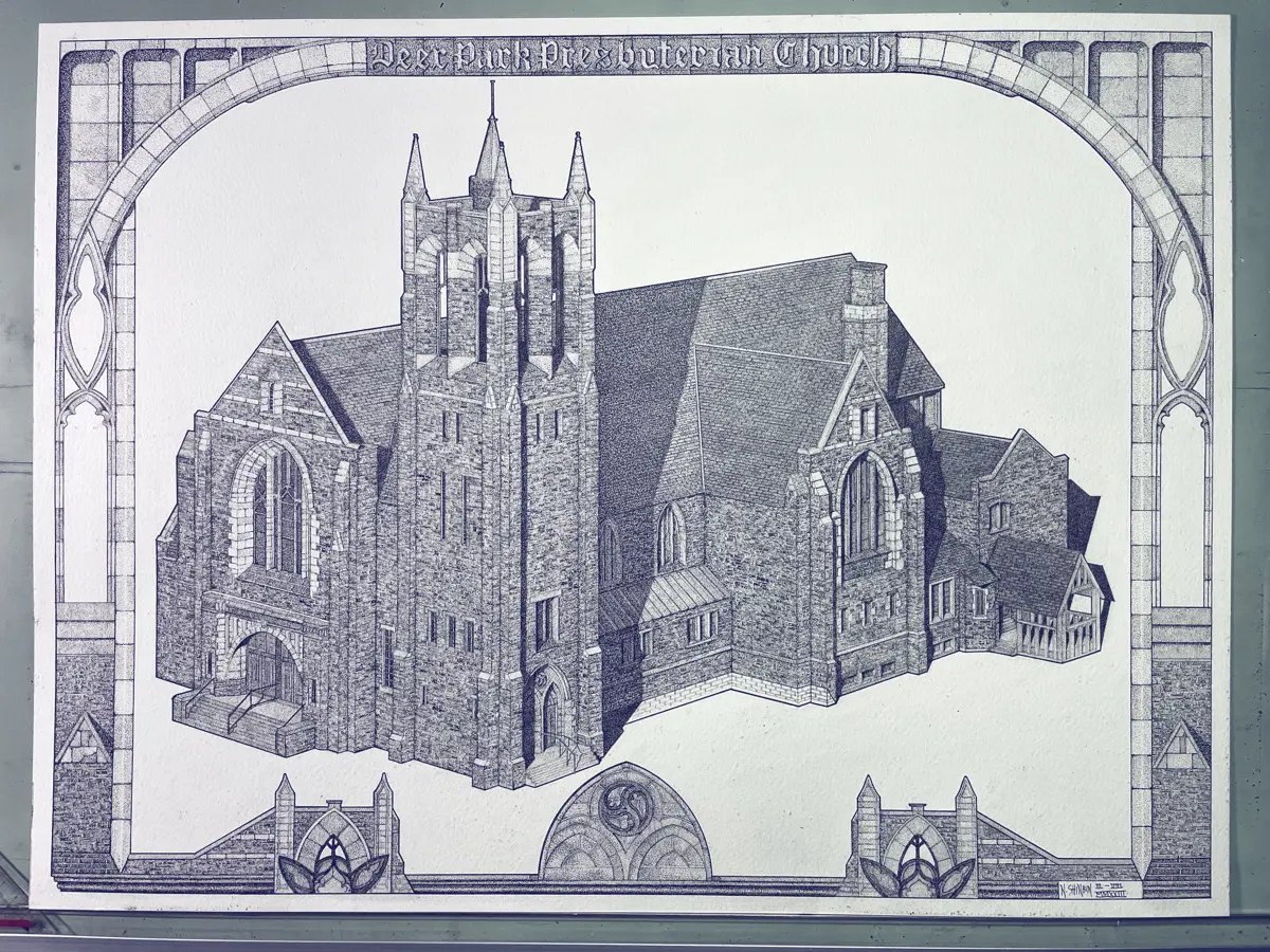 Picture of Deer Park Presbyterian: Perspective View