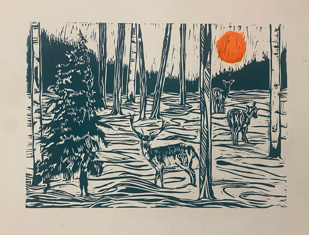 Image for Morning deer