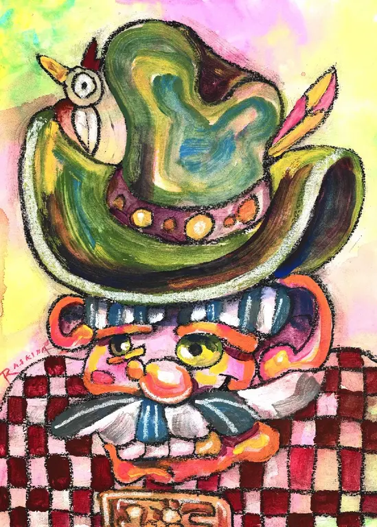 Image for Gentleman with Hat & Bird No. 5