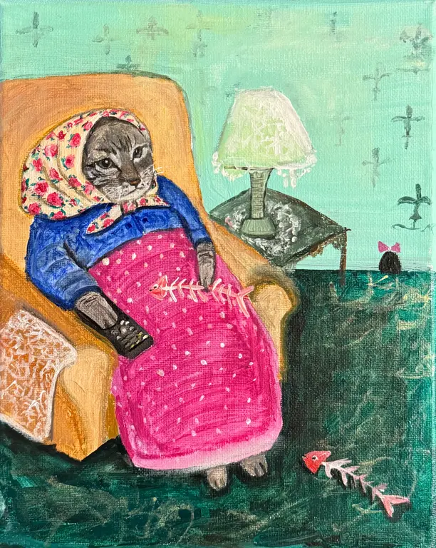 Image for Babushka cat