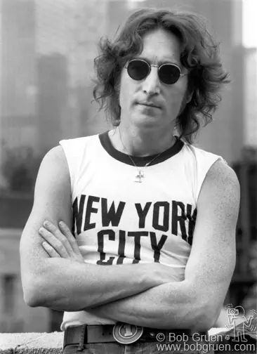 Image for John Lennon, NYC T-shirt, NYC - 1974