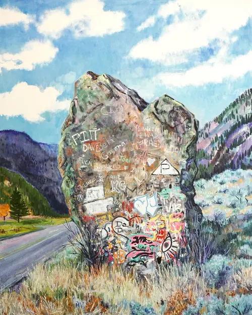 Picture of Painted Rock