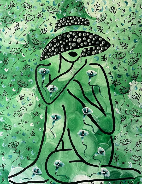 Image for Woman in Green