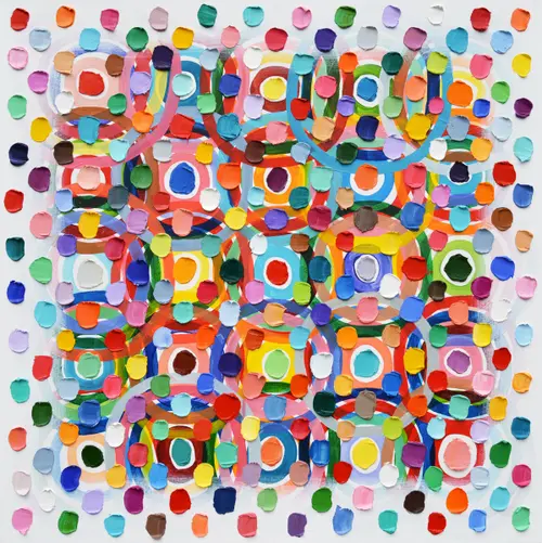 Polka Daub Carnival by Ann Marie Coolick - Peggy