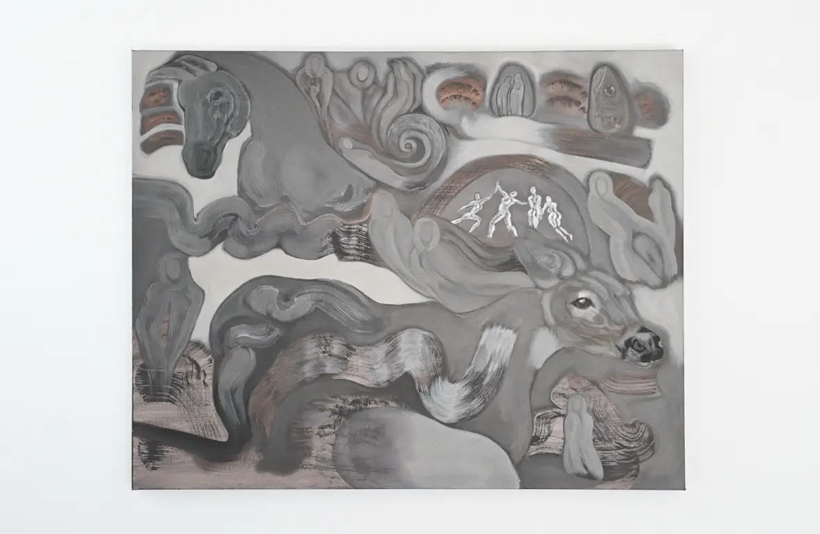 Image for the Doe, the Trout and the Gelding visit the Quiet Place where there is Wind and Rain