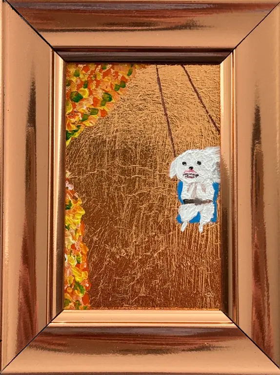 Image for Puppy on a carousel