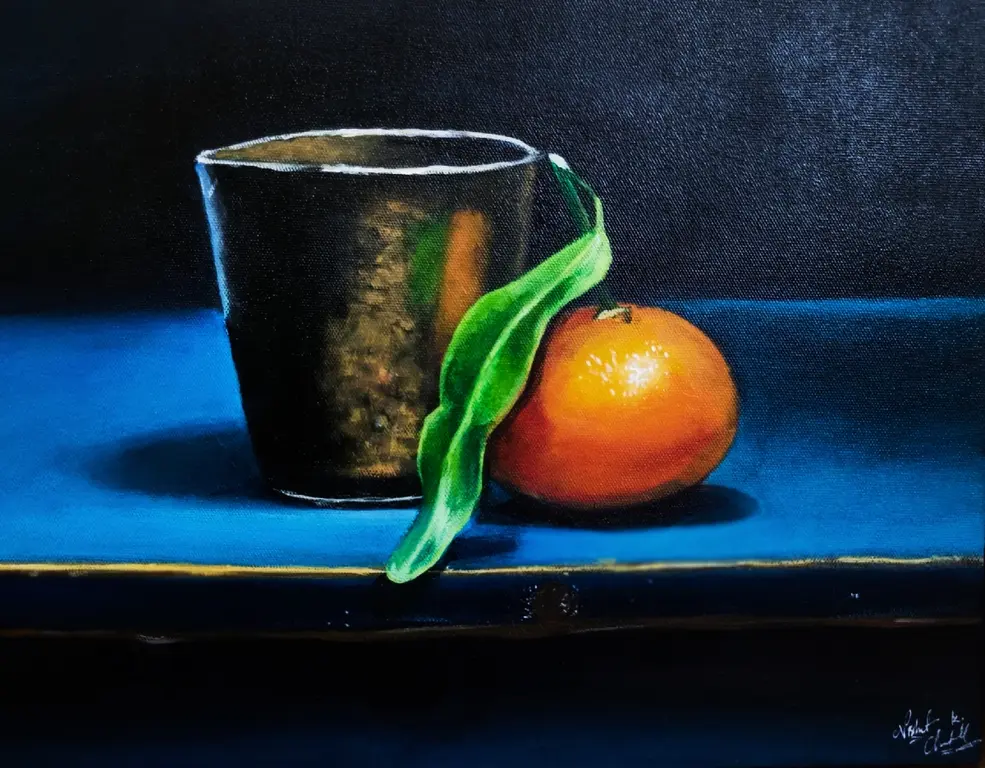 Image for Still Life with Glass and Orange