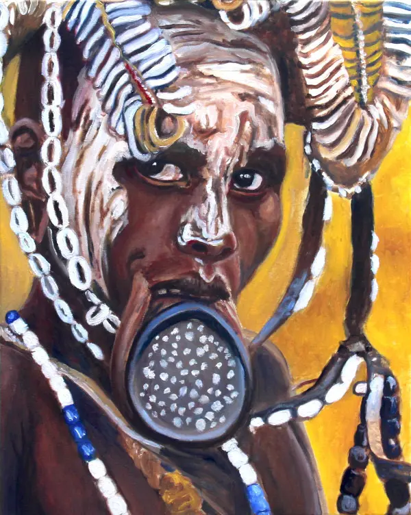 Image for Mursi Woman with Lip Plate