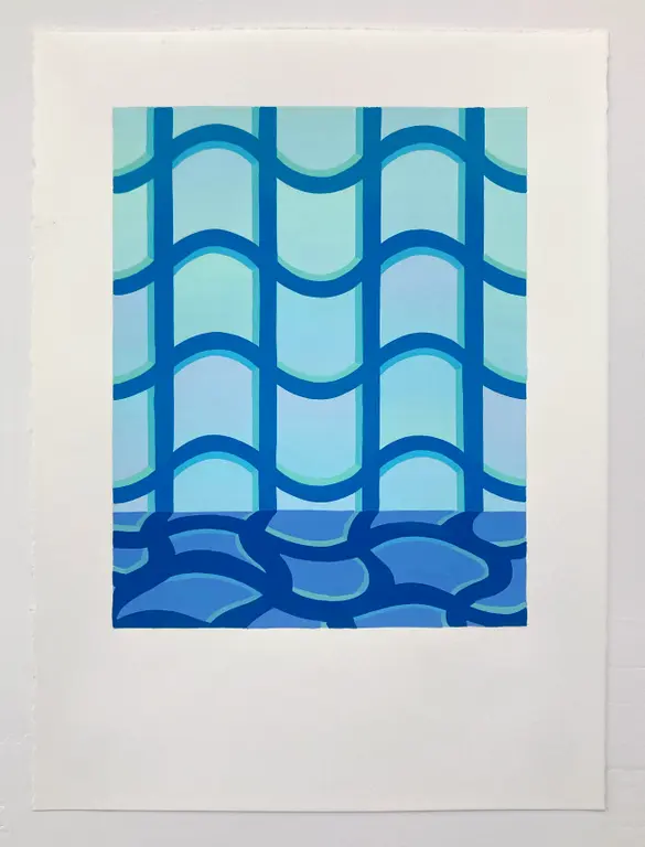 Image for Untitled (blue waves)