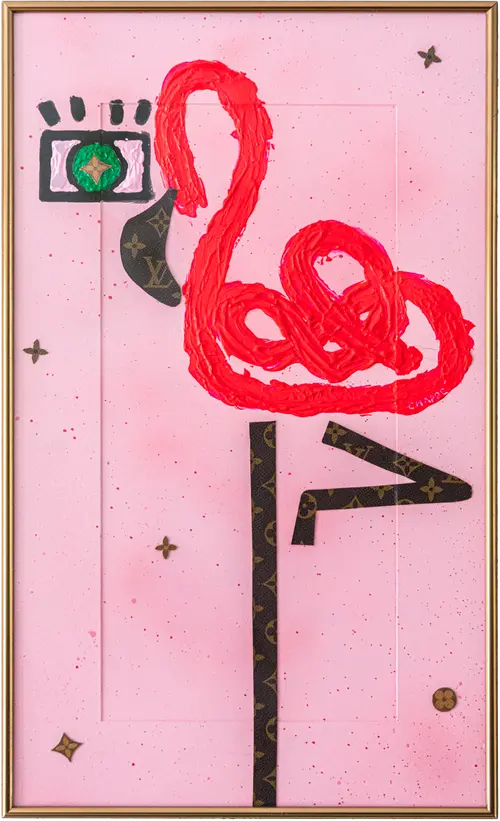 Flamingo Louis Vuitton by Lawrence Chappe - Peggy