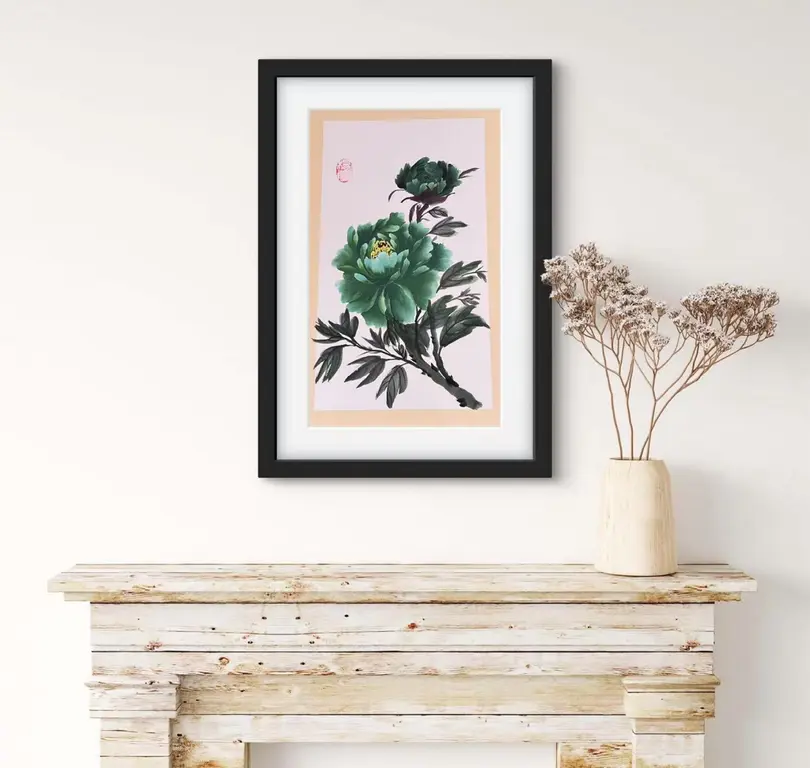 Image for China's national flower Peonies