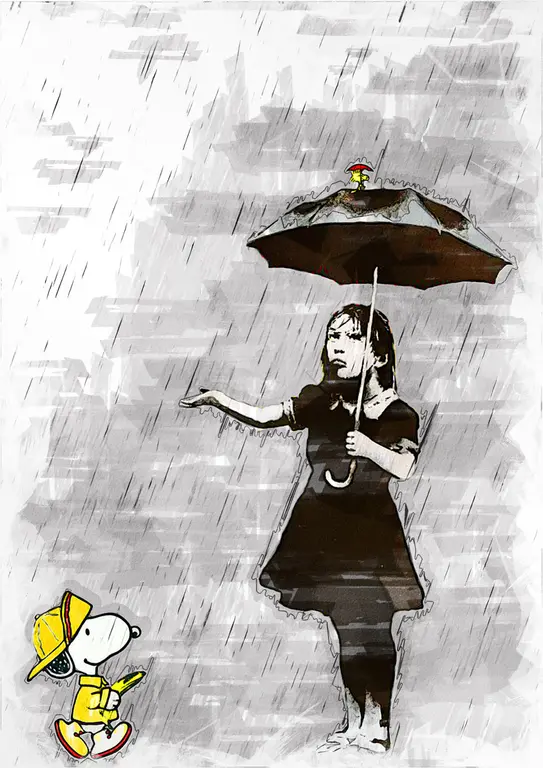 Image for Banksy, November rain