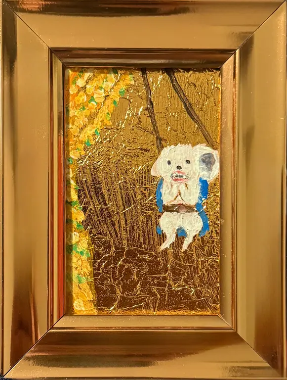 Image for Puppy on a carousel